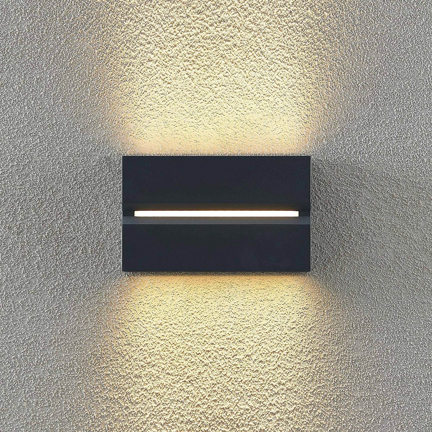 Prios Itarion Led Außenwandlampe Wandlampe Led Außenbeleuchtung 3 Stück B-Ware - 4251911736830