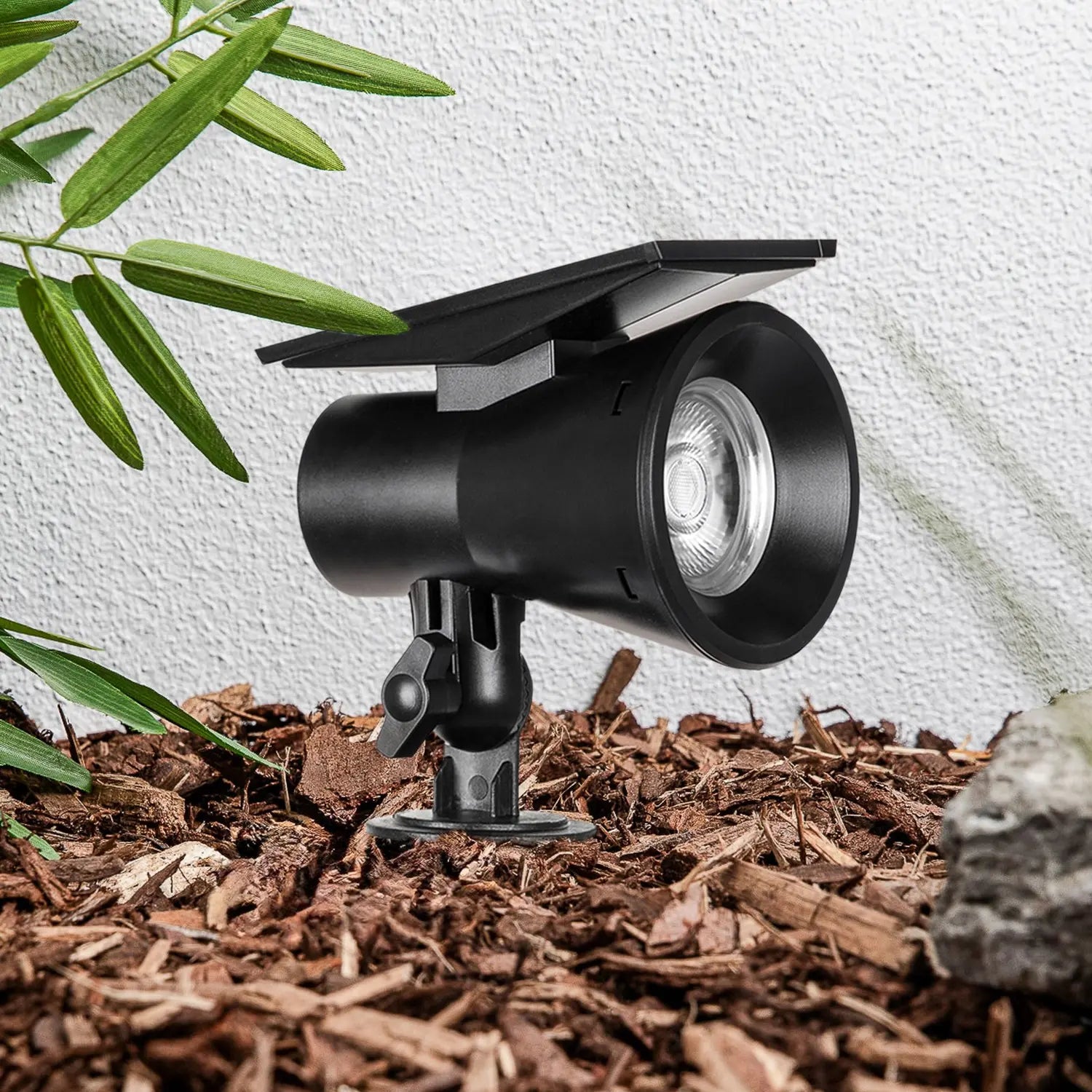 B-Ware Prios Strahler Außenleuchte Led Wandleuchte Schwarz Gartenlampe Solar 3 Stück - 4251911748550