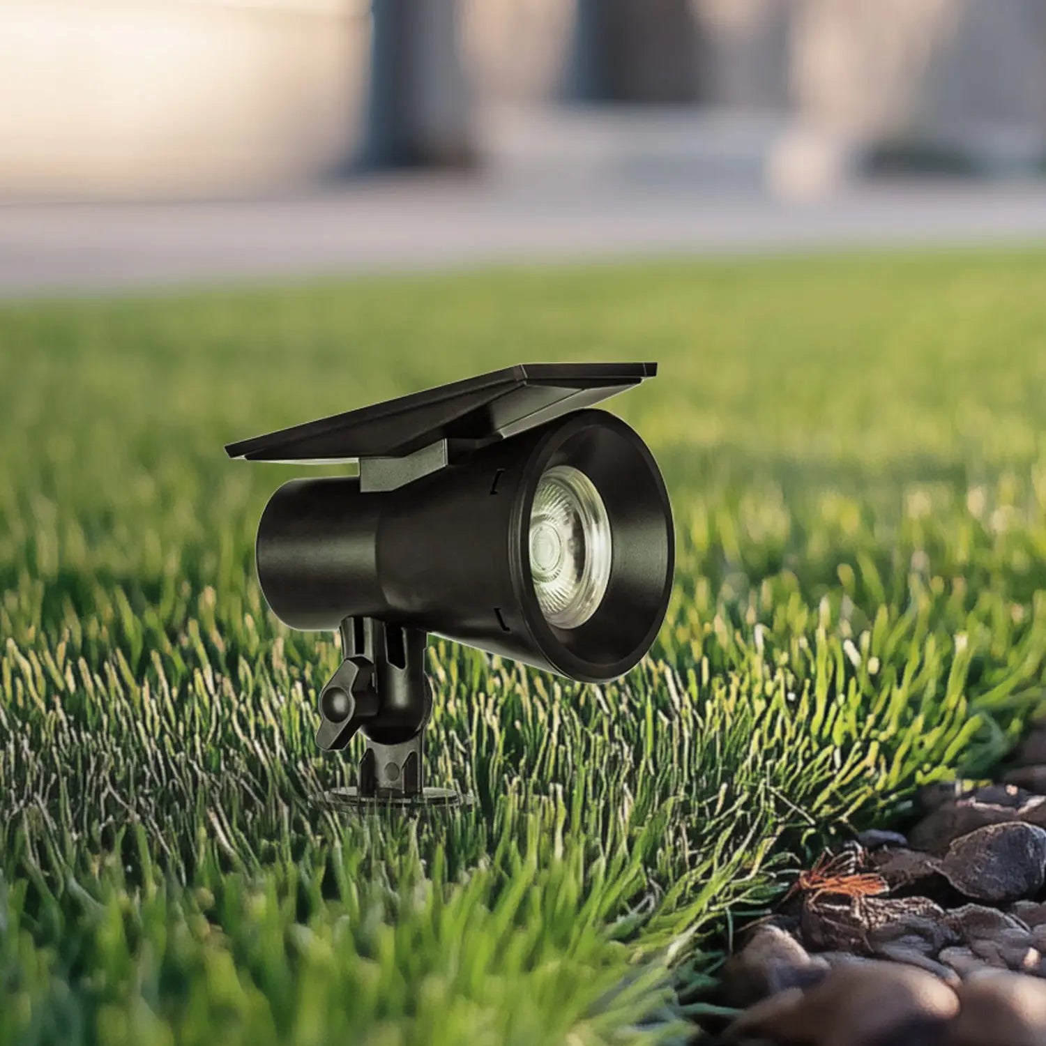 B-Ware Prios Strahler Außenleuchte Led Wandleuchte Schwarz Gartenlampe Solar 3 Stück - 4251911748550