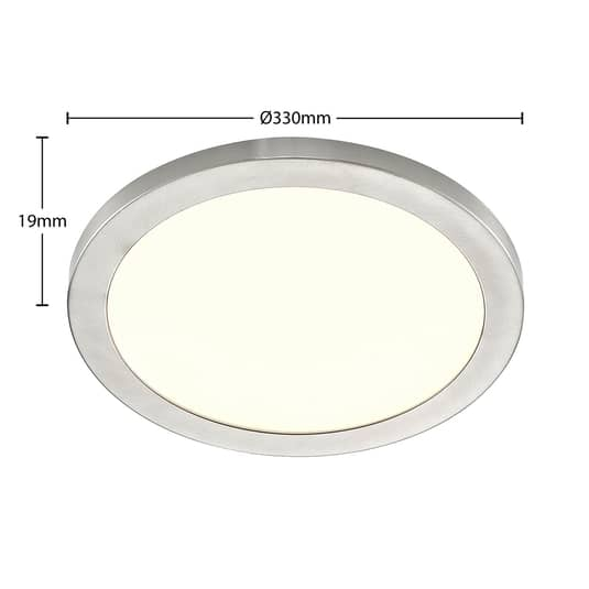 B-Ware Prios Aureka Led Deckenlampe Deckenleuchte Panel Einbaulampe Leuchte Rund Weiß   - 4251911706611