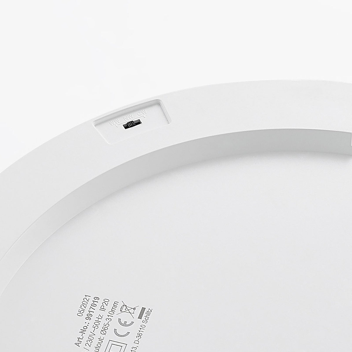 Prios Deckenlampe Aureka LED Leuchte mit Bewegungsmelder Ø33cm warmweiß weiß - 4251911706635