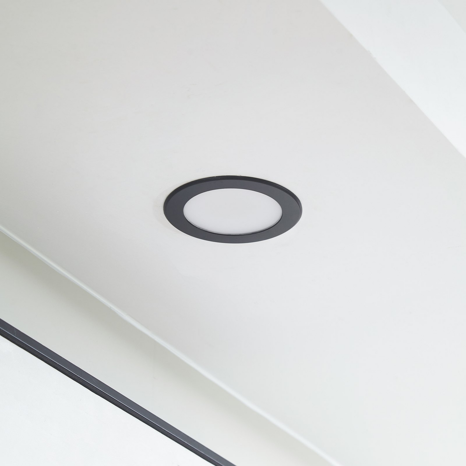 B-Ware Prios Led Einbaustrahler Spot Rida Schwarz Led Cct Ip44 Dimmbar 3 Stück - 4251911795257