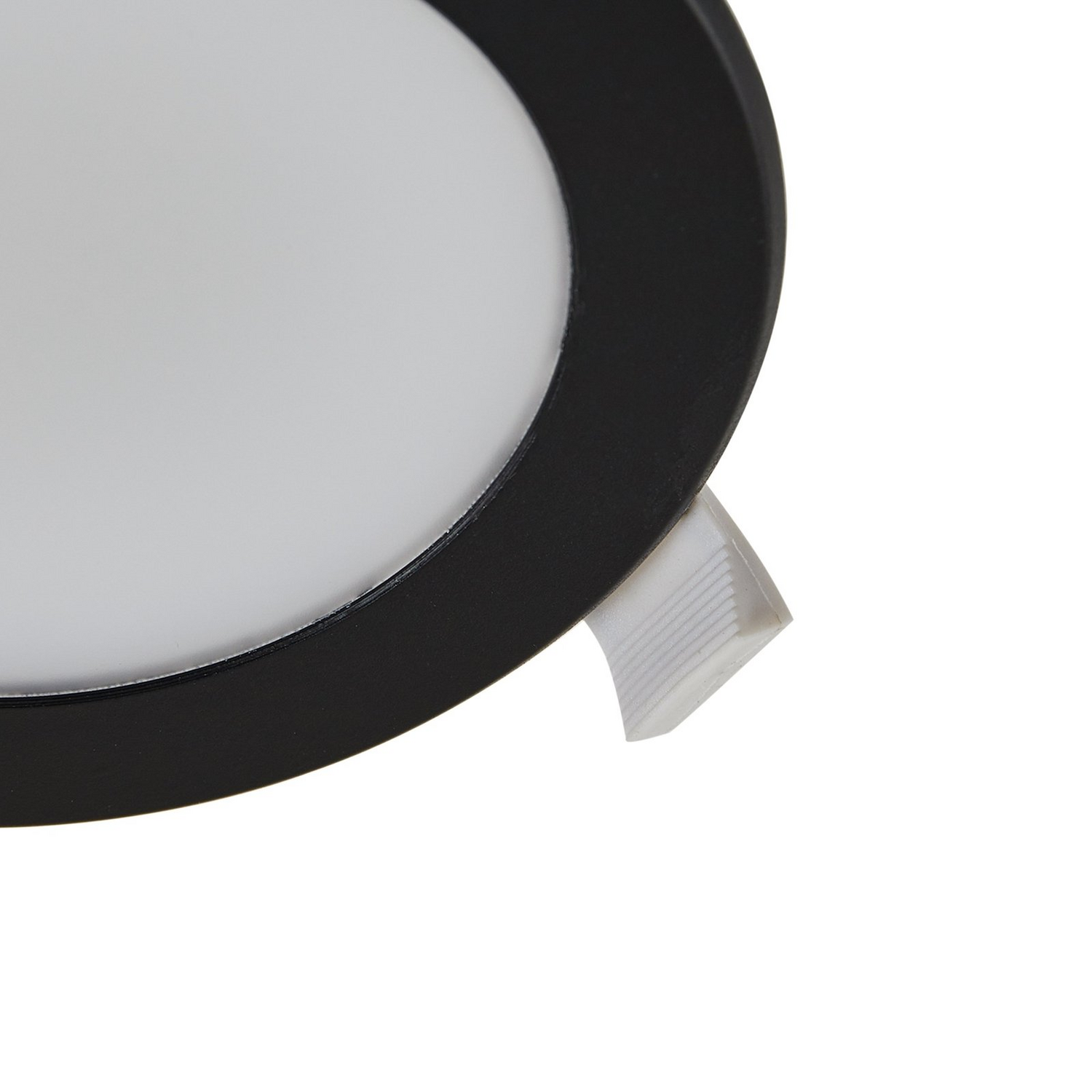 B-Ware Prios Led Einbaustrahler Spot Rida Schwarz Led Cct Ip44 Dimmbar 3 Stück - 4251911795257