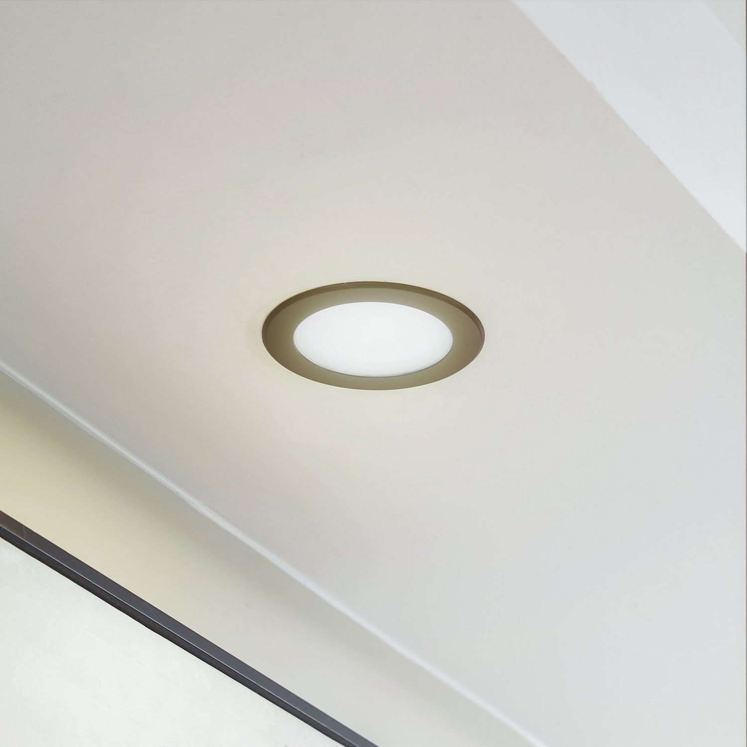 B-Ware Prios Led Einbaustrahler Spot Rida Schwarz ø 12 Cm Cct Ip44 2 Stück - 4251911795257