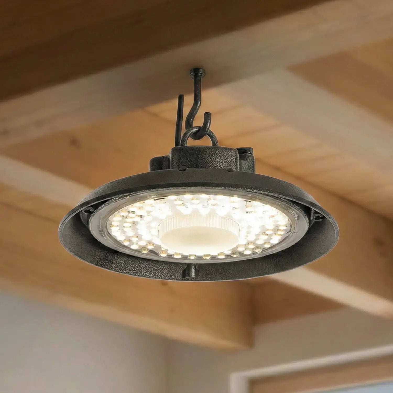B-Ware Prios Hallenstrahler Hallenleuchte Led Highbay Schwarz Maikel Ip65 Beleuchtung - 4255830906190