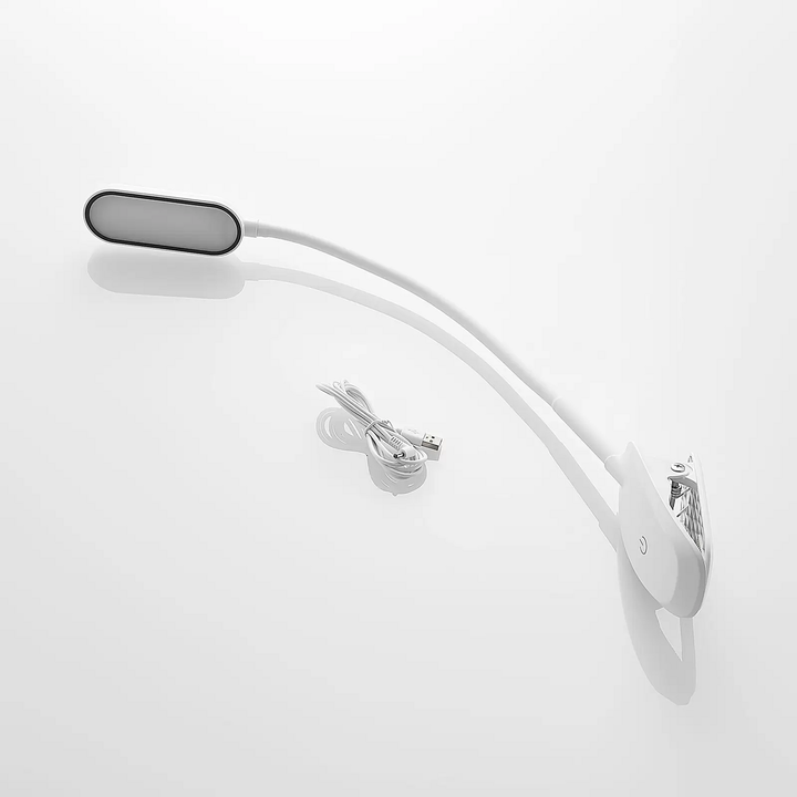 Prios Led Klemmleuchte Najari Weiß Akku Usb 51 Cm Hoch Lampe Leuchte Spot Licht B-Ware - 4251911732375
