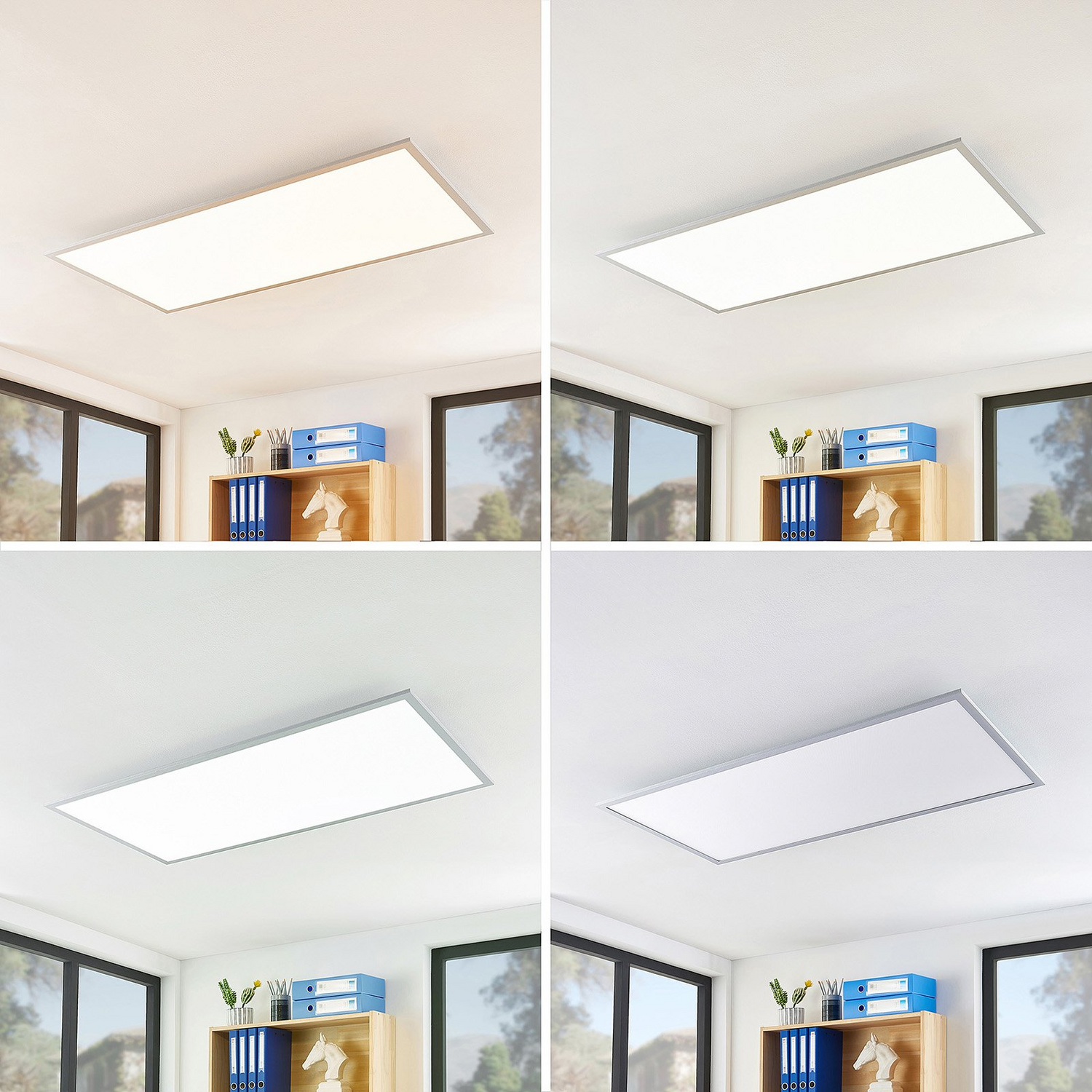 B-Ware Prios Gelora Led Panel Deckenlampe Deckenlampe Lampe Leuchte Cct 120 X 60 Cm - 4251096569315