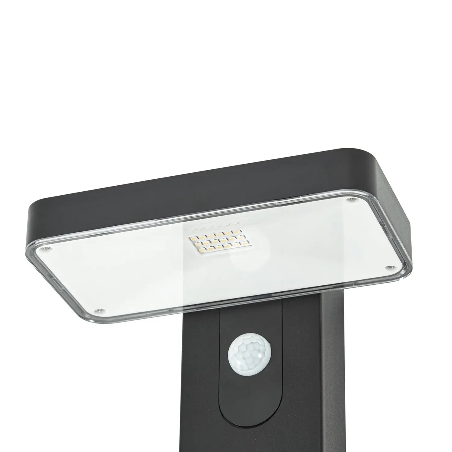 B-Ware Prios Wegeleuchte Gartenlampe Led Solarleuchte Sensor Tarlson Schwarz 78,5 Cm - 4255830907395
