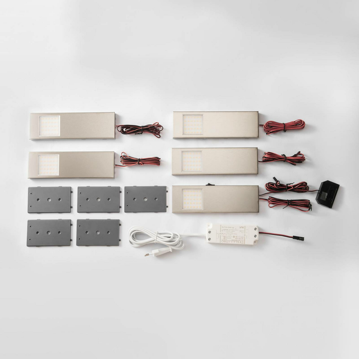 Prios Lorna Led Unterbauleuchte Unterbaulampe Lampe Led 15 W Edelstahl 5 Stück B-Ware - 4251911752069