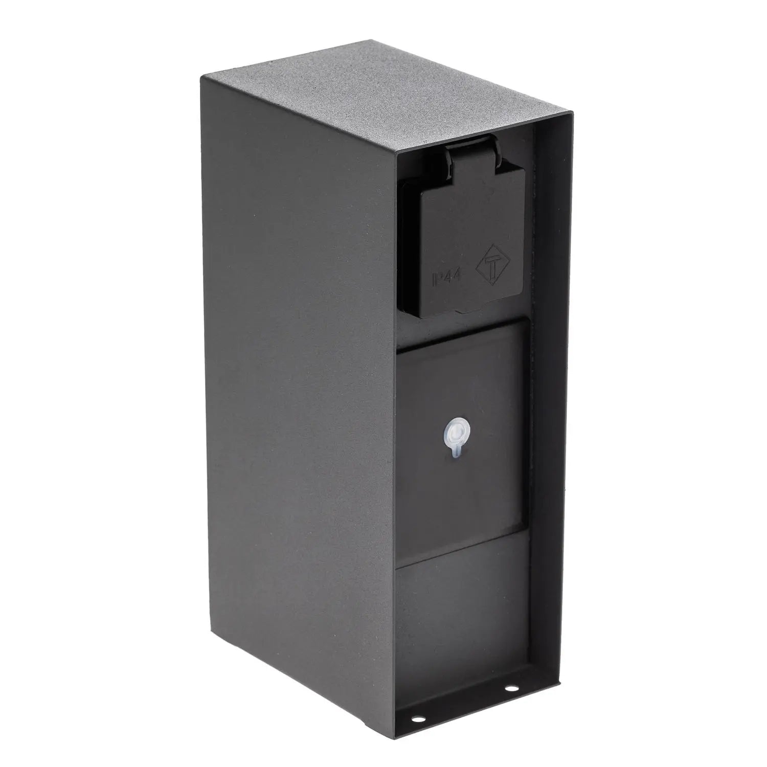 B-Ware Prios Steckdosensäule Energiesäule Wlan Smart Home System Sandgrau Voicu 23 Cm - 4251911762327