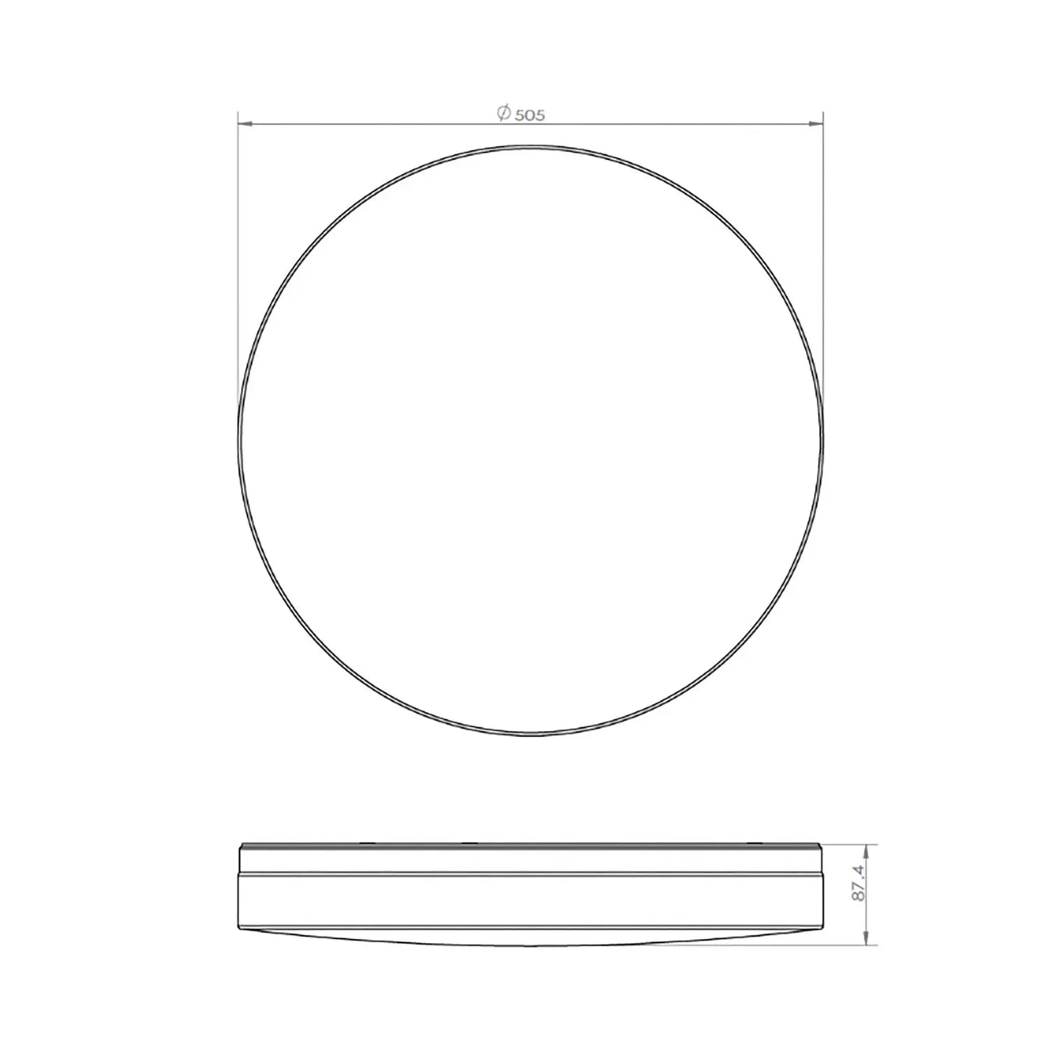 B-Ware Prios Deckenleuchte Lampe Led Leuchte Weiß Cct Lichtsteuerung Dimmer Siehe T440 - 4251911760514
