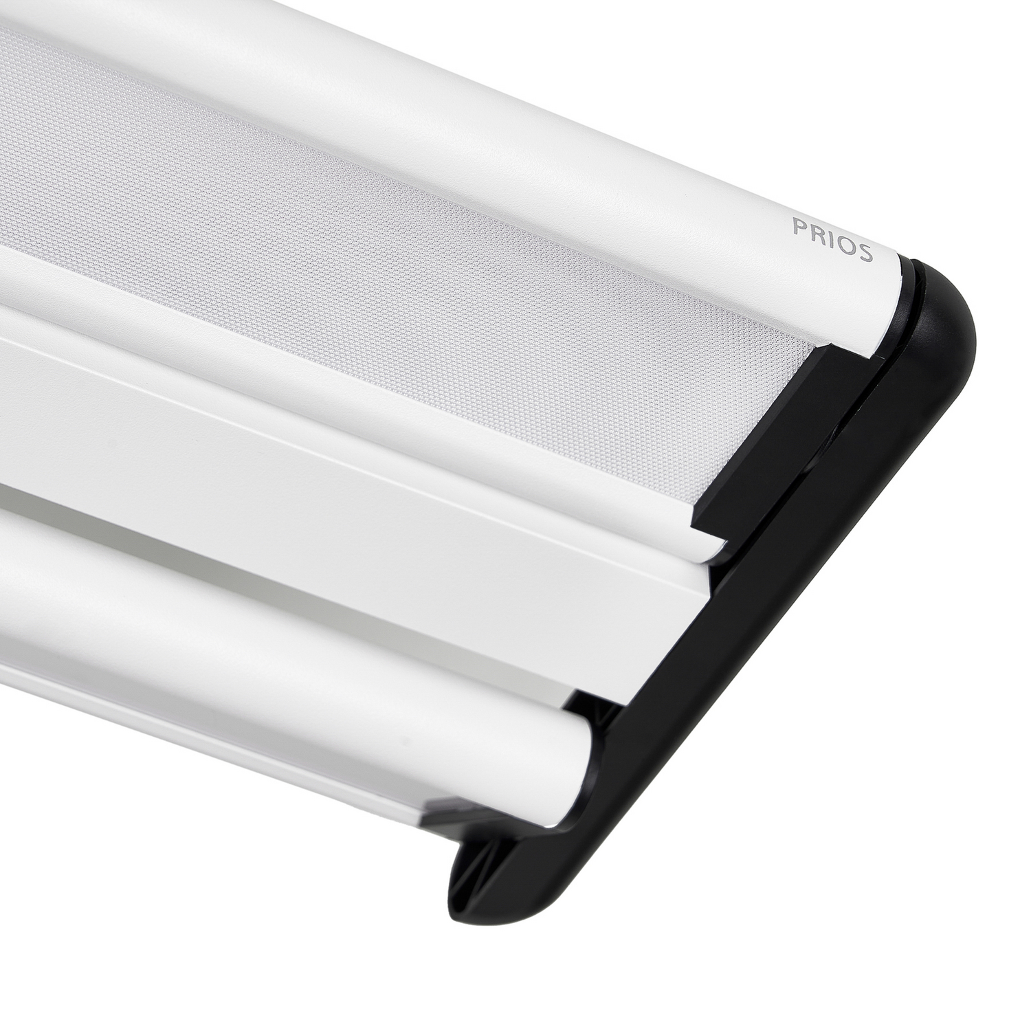 Prios Yuela Led Lampe Leuchte Deckenleuchte 120 Cm Silber Dimmbar Dali Lampe B-Ware