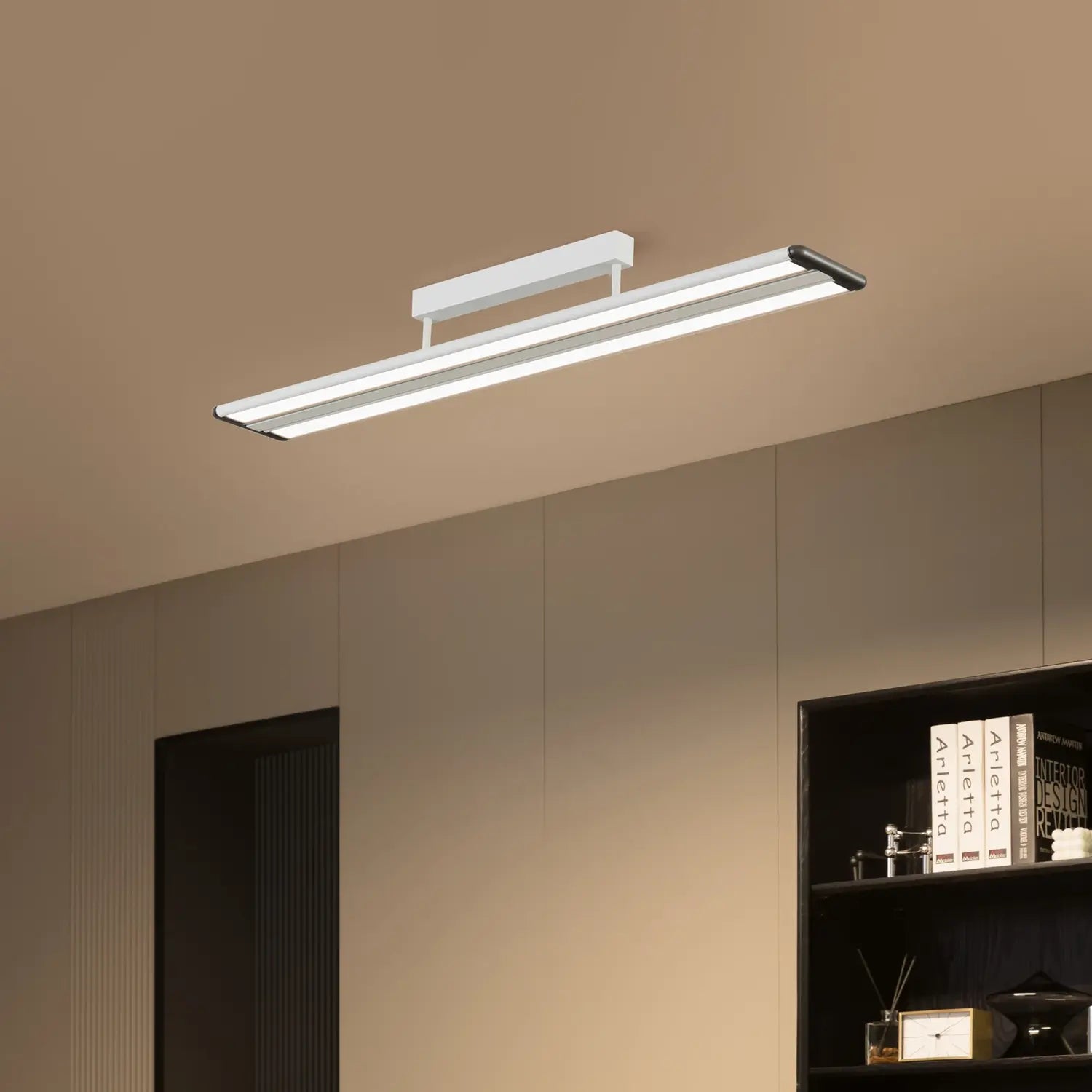 B-Ware Prios Deckenleuchte Deckenlampe Led Lampe Weiß Yuela Büro Office Dimmbar Dali - 4251911758191
