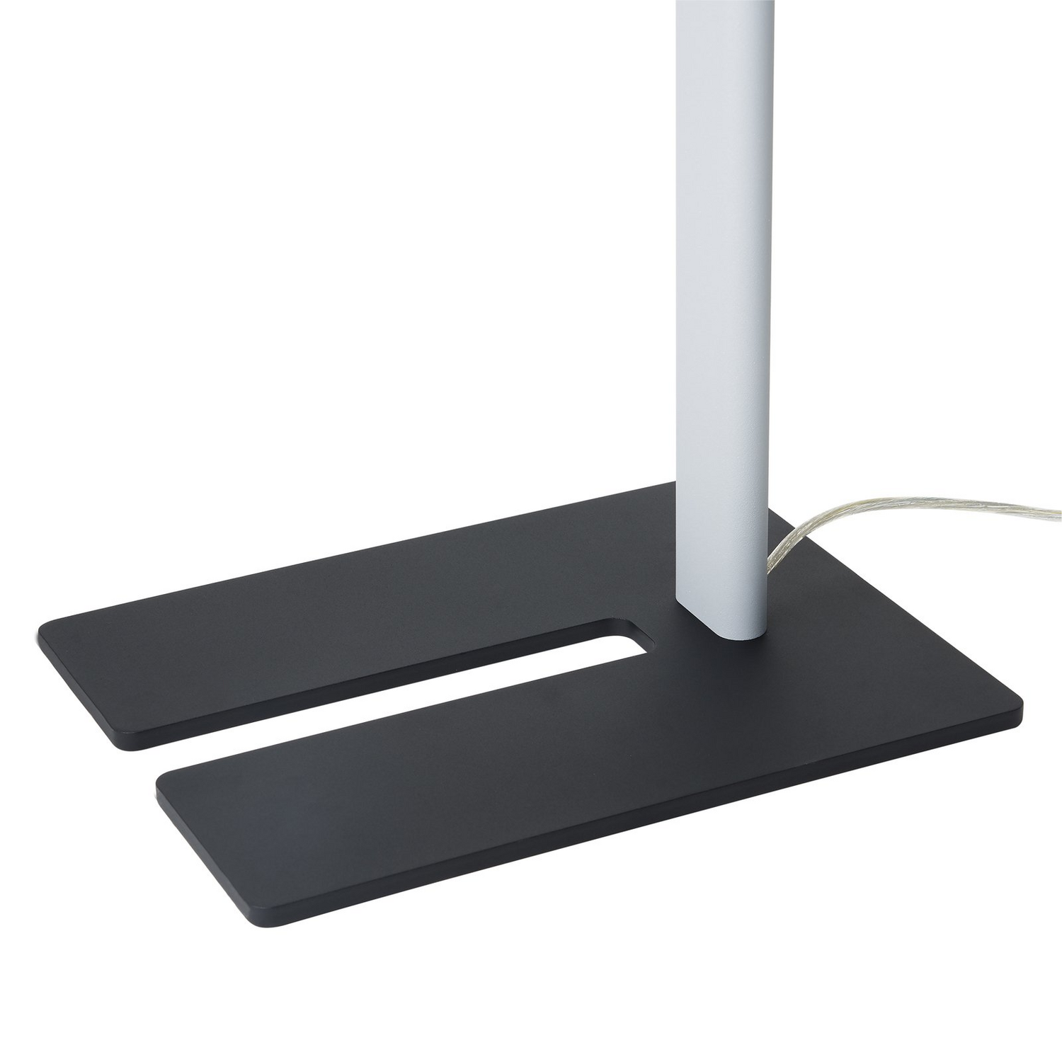 Prios Zyair Led Büro Stehleuchte Standlampe Arbeitsplatz Silber 59,7 Cm B-Ware