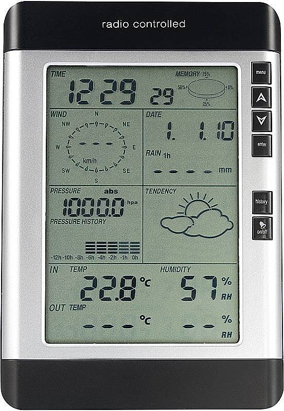 B-Ware Professional Usb Ws 0101 Funk Wetterstation Station Wetterdaten Digital - 4016138671360