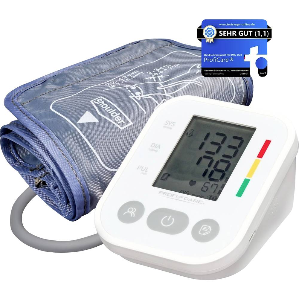 Profi Care Pc Bmg 3121 Oberarm Blutdruckmessgerät Blutdruckmesser 331210 B-Ware - 4006160312102