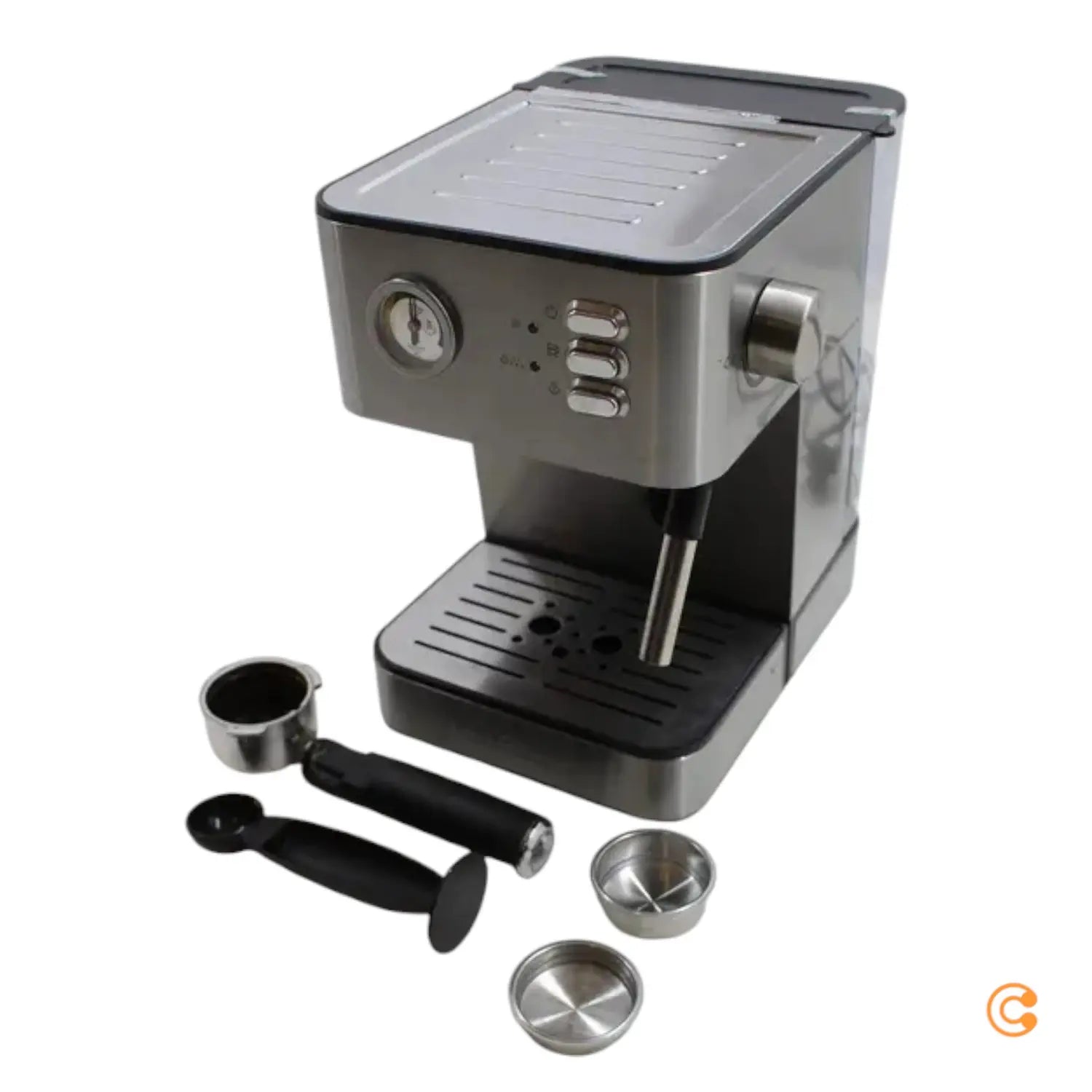 C-Ware Clatronic Profi Cook Espressoautomat Pc Es 1209 Espressomaschine Siehe Text/Foto - 4006160012095