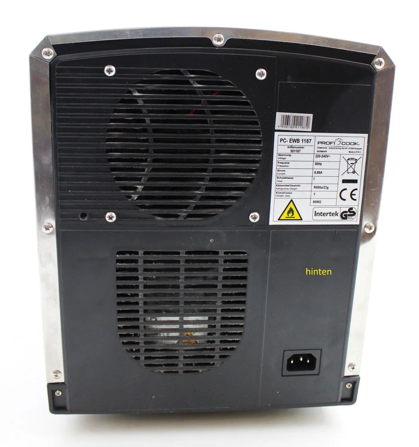 B-Ware Profi Cook Pc Ewb 1187 Eiswürfelbereiter 1.7 L Eiscrusher 160 W Siehe Text/Foto - 4006160211870