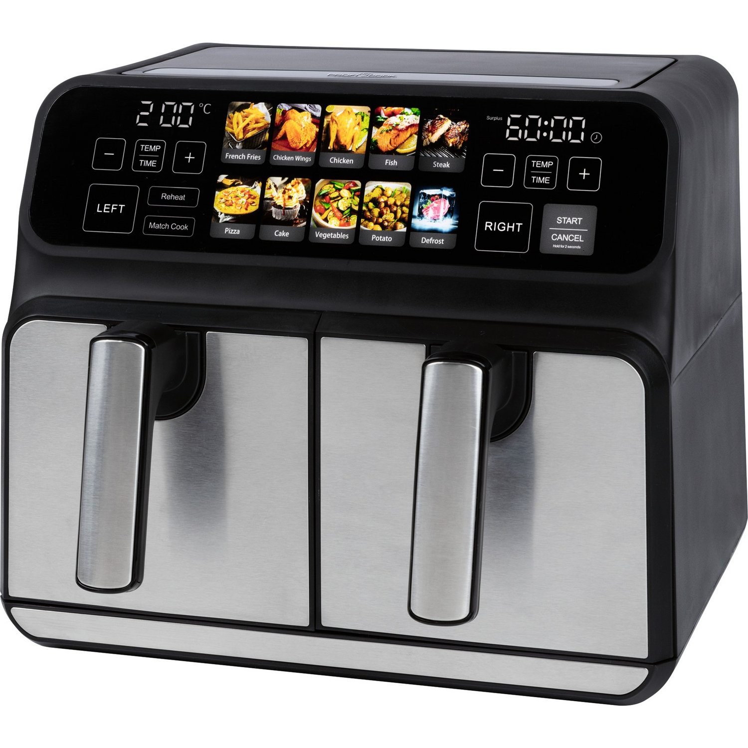 Profi Cook Pc Fr 1287 H Fritteuse Heißluftfritteuse Inox 8 L 2200 W Küchengerät B-Ware - 4006160128703