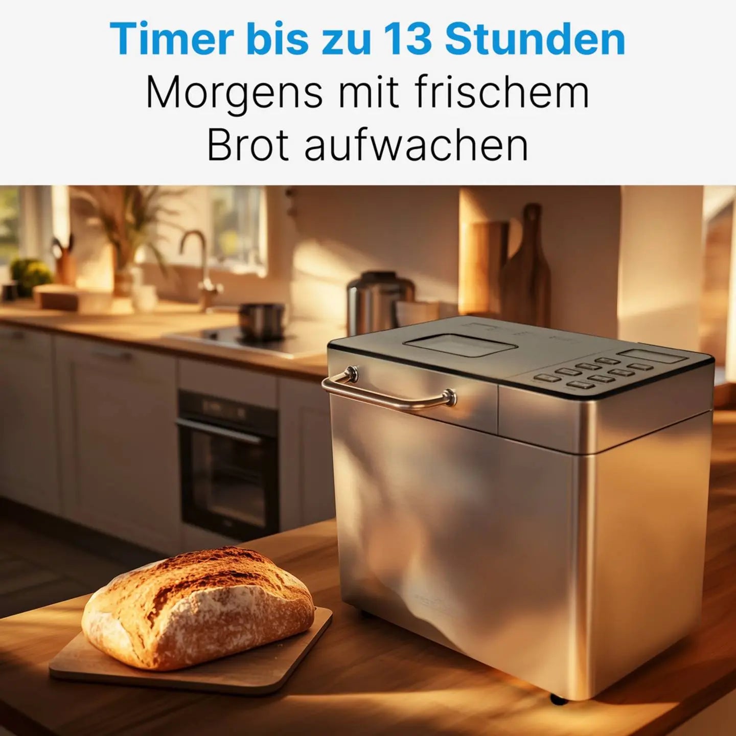B-Ware Profi Cook Brotbackautomat Brotmaschine Edelstahl Zutatenspender Vollautomatisch - 4006160312829
