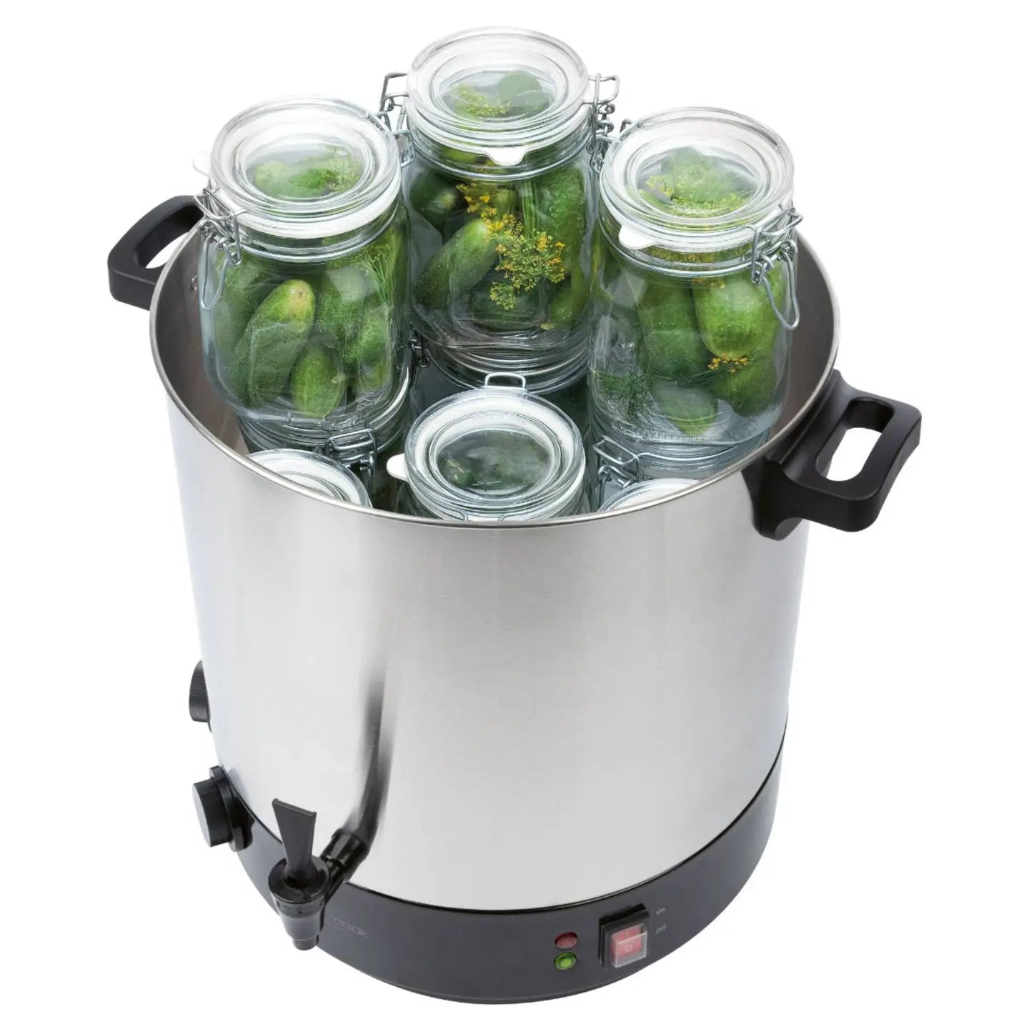 D-Ware Profi Cook Einkochautomat Einkocher Schwarz Edelstahl 32 L Timer Defektware - 4006160212839
