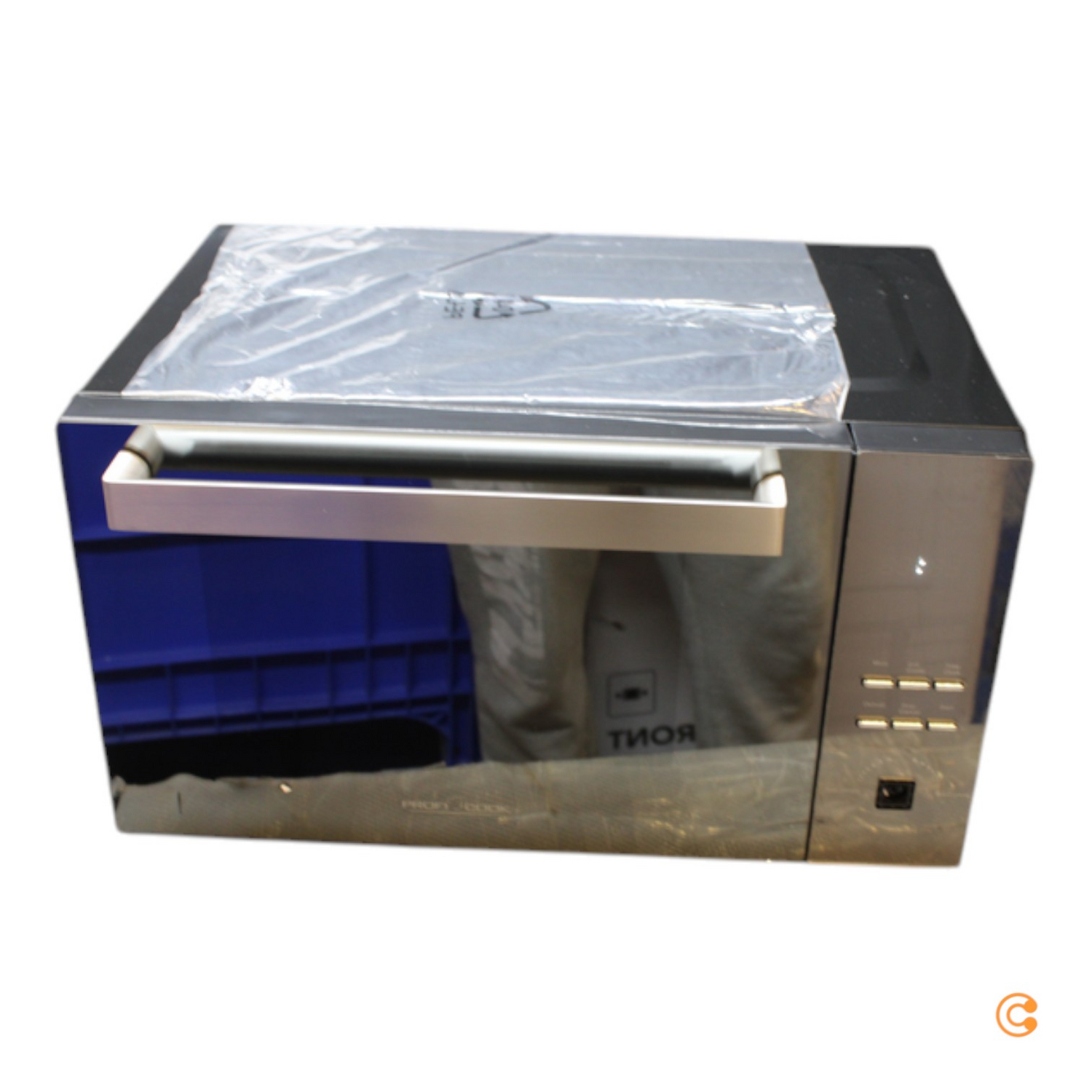 Profi Cook Pc Mwg 1204 Mikrowelle Heißluft Schwarz 1280 W 23 Liter Garraum C-Ware - 4006160212044