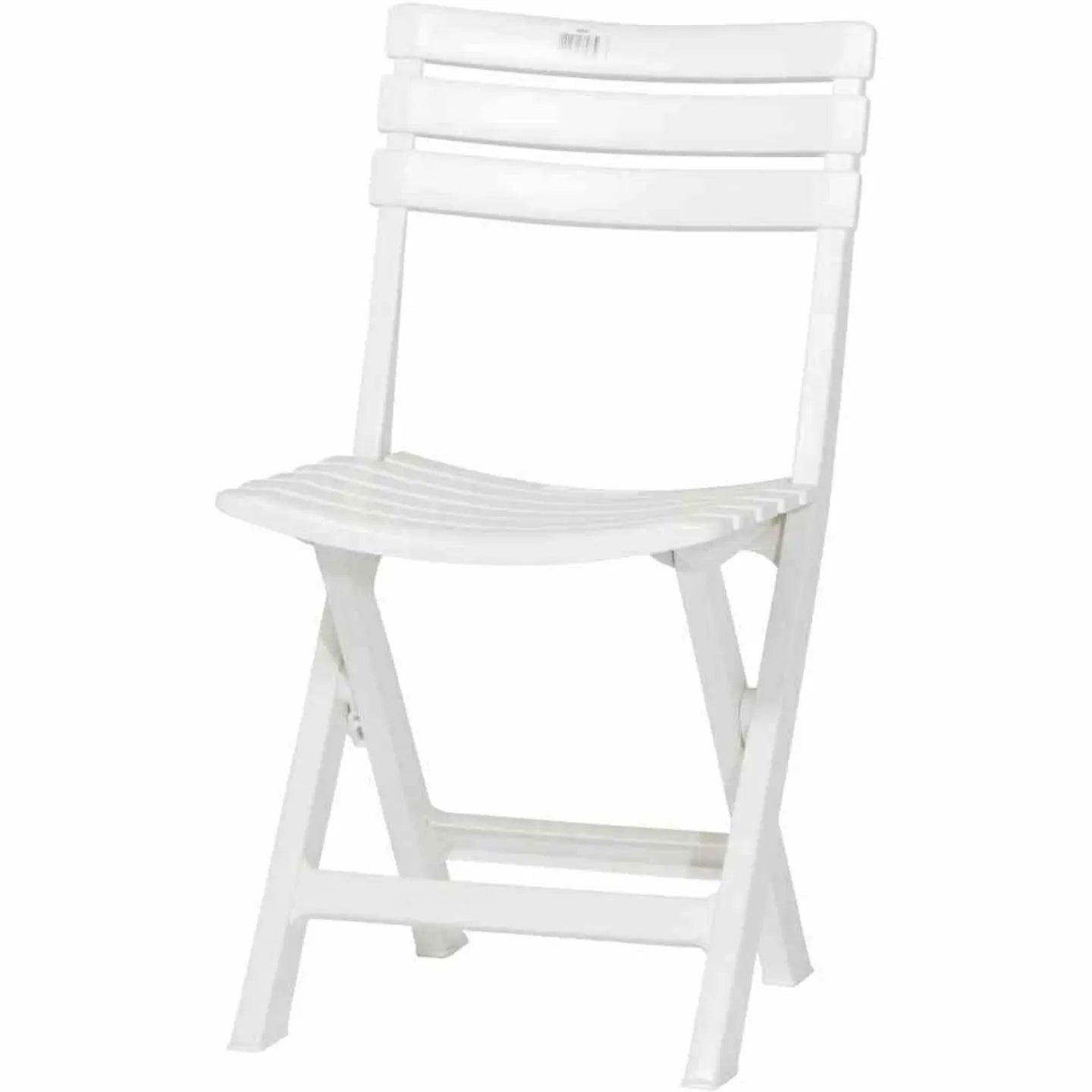 B-Ware Fun Star Klappstuhl Weiss Birki, Praktisch, Handlich - 8009271862739