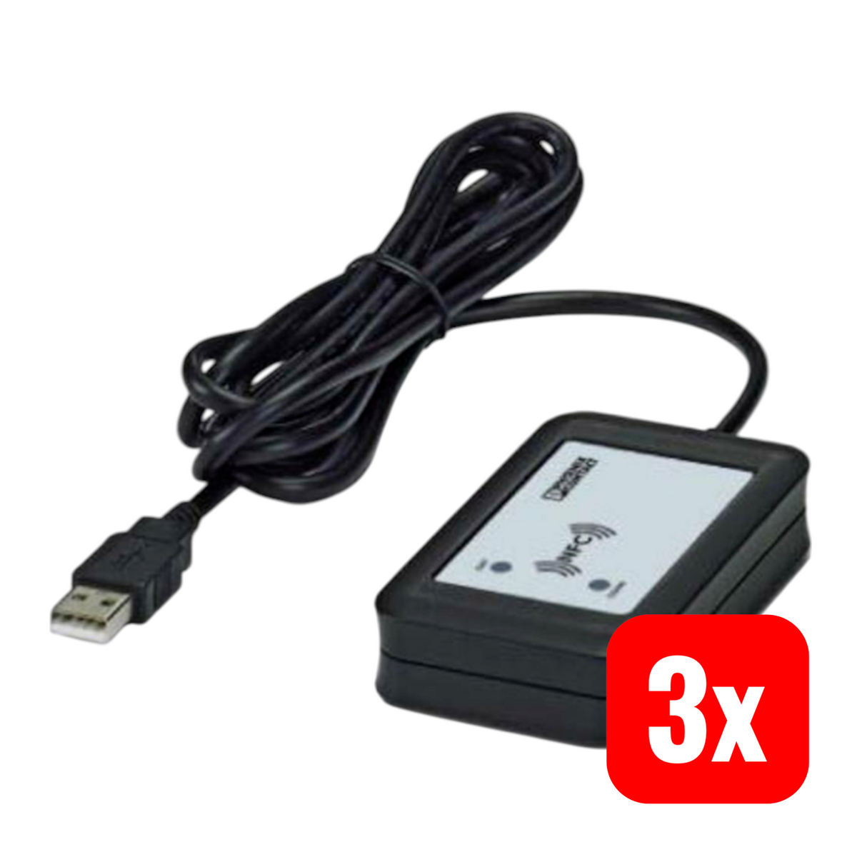 Phoenix Contact 2909681 NFC USB Adapter Transmitter Programmieradapter 3 STÜCK - 4055626370569