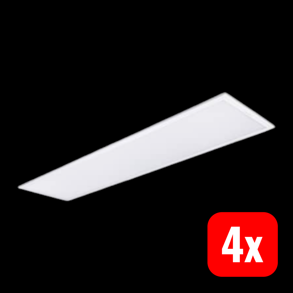 Philips ProjectLine LED-Panel Deckenpanel 4000 K 119,5x29,5 cm 36 W weiß 4 STÜCK - 8719514955325