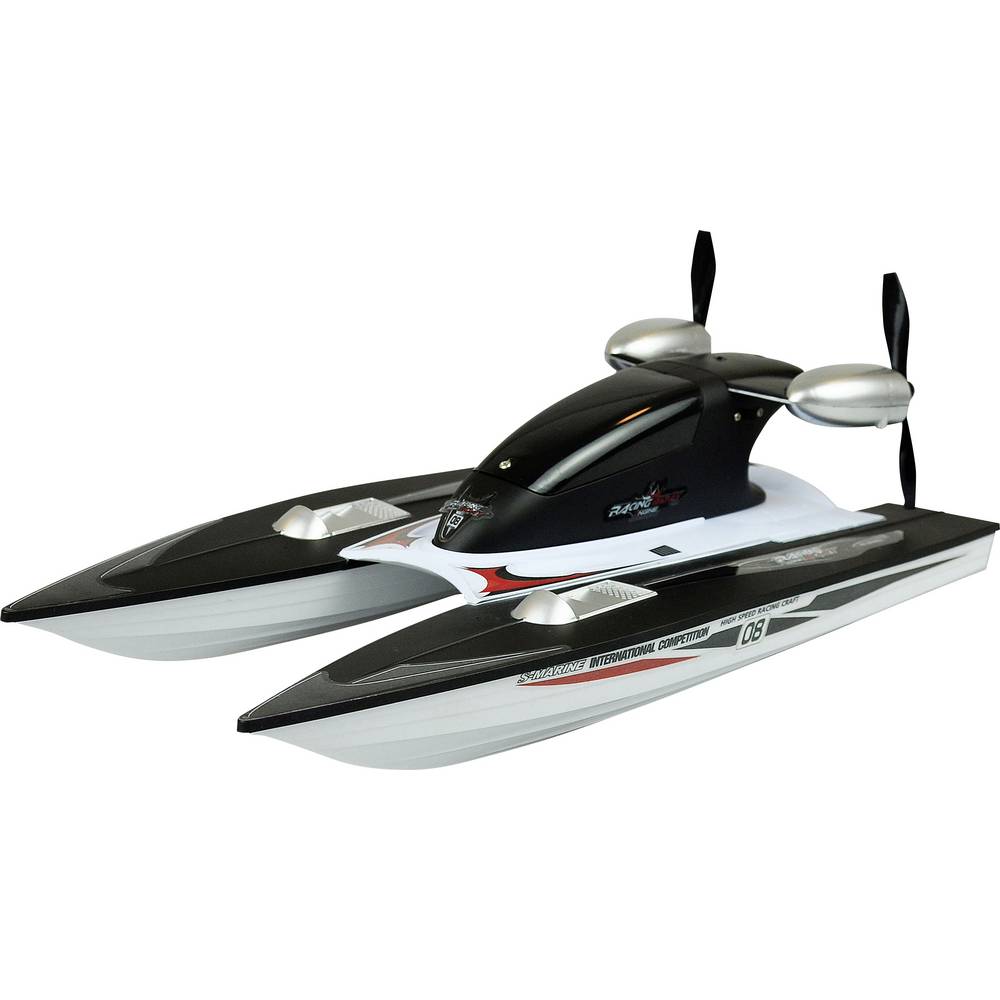 Amewi RC Motorboot Propeller Speed Catamaran Modellboot ferngesteuert 361mm - 4260677953269