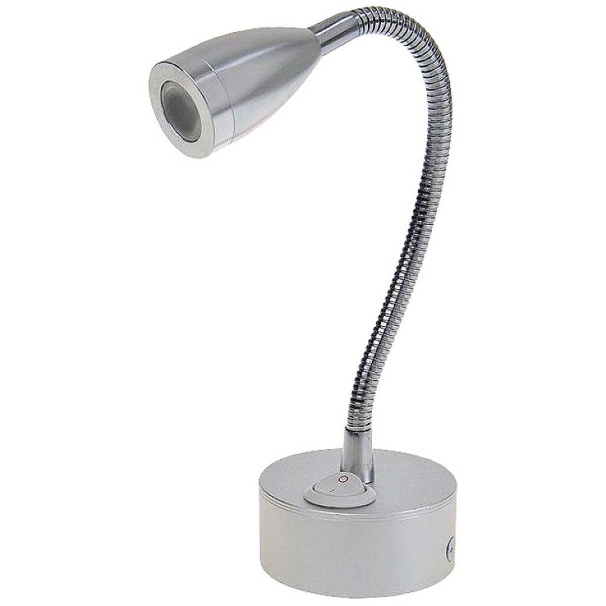 ProPlus Innenraumleuchte LED-Aufbauleuchte Leselampe Schwanenhals Silber - 8719497084043