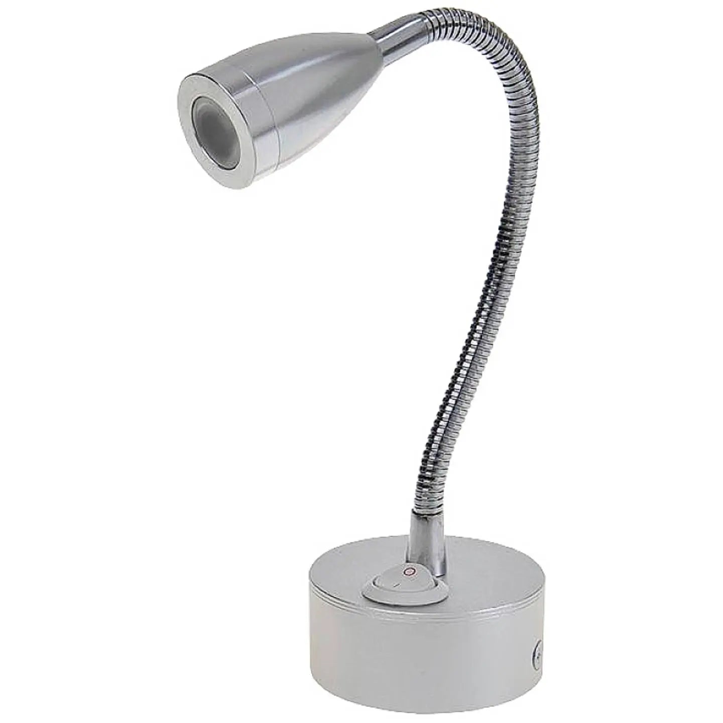 B-Ware Pro Plus Innenraumleuchte Led Aufbauleuchte Leselampe Schwanenhals Silber  - 8719497084043