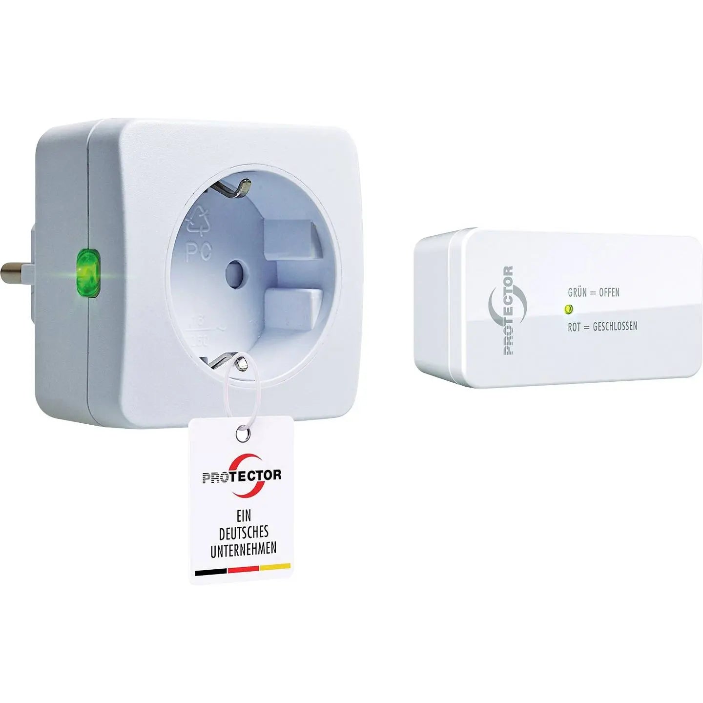 B-Ware Protector Funk Abluftsteuerung Fenstersteuerung Dunstabzugshaube Ventilator Weiß - 4260070563034