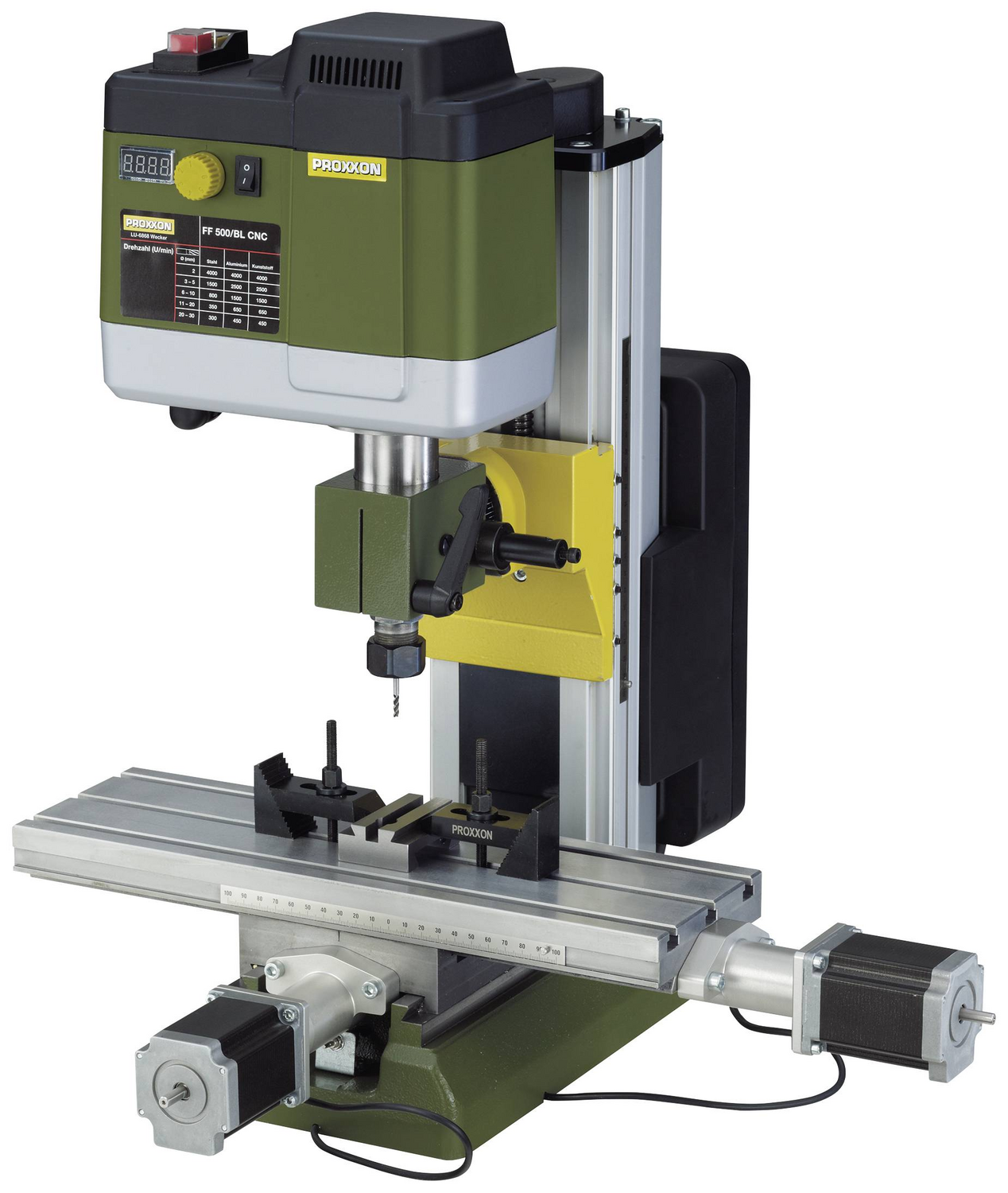 B-Ware Proxxon Ff 500/Bl Feinfräse Fräsmaschine Metallbearbeitung 230 V Metallfräse     - 4006274243644