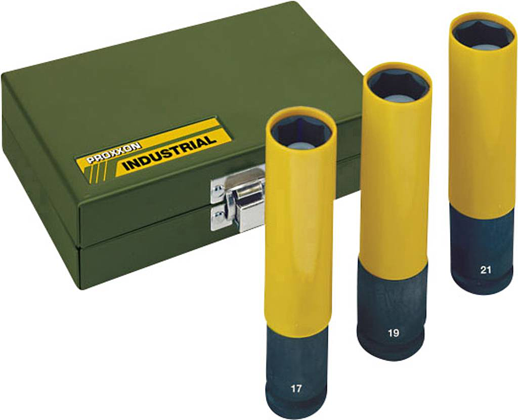 B-Ware Proxxon Industrial 23 970 Außen Sechskant Kraft Steckschlüsseleinsatz Set 3teilig - 4006274239708