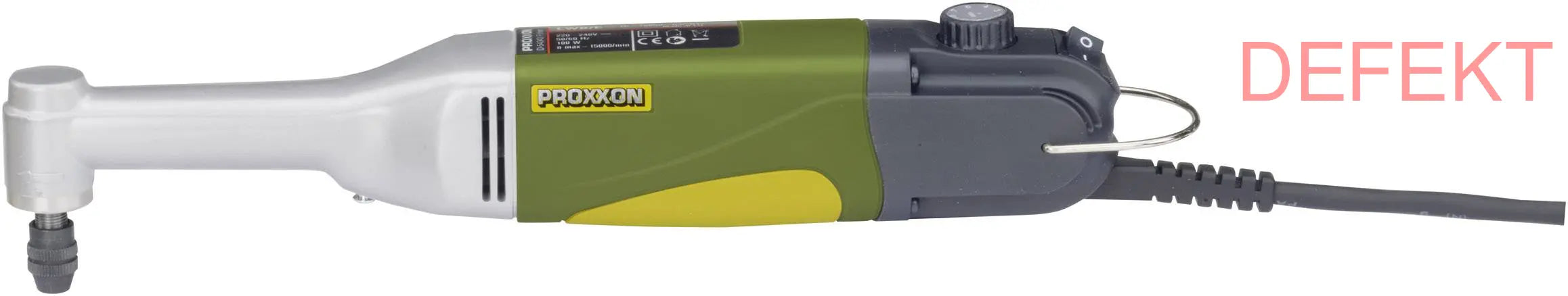 D-Ware Proxxon Micromot Lwb/E 1 Gang Winkelbohrmaschine 100 W Bohrmaschine Defektware - 4006274284920