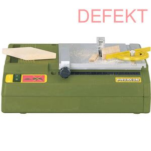 D-Ware Proxxon Mini Tischkreissäge Kreissäge Ks 230 Holz Kunststoff Metall Defektware
