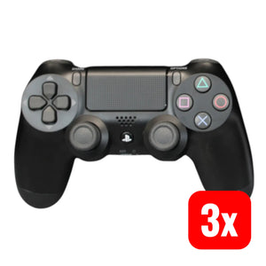 B-Ware Sony Ps4 Gamepad Dualshock 4 V2 Play Station 4 Controller Schwarz 3 Stück