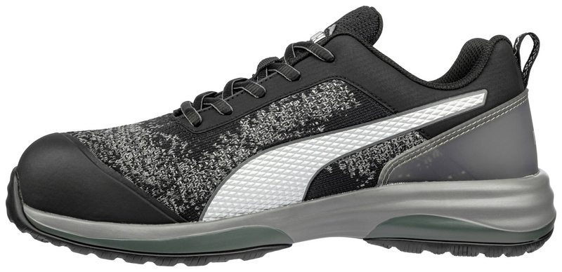 Puma Charge Black Low Esd Sicherheitshalbschuh S1 P Schuhgröße 43 Schwarz Grau B-Ware