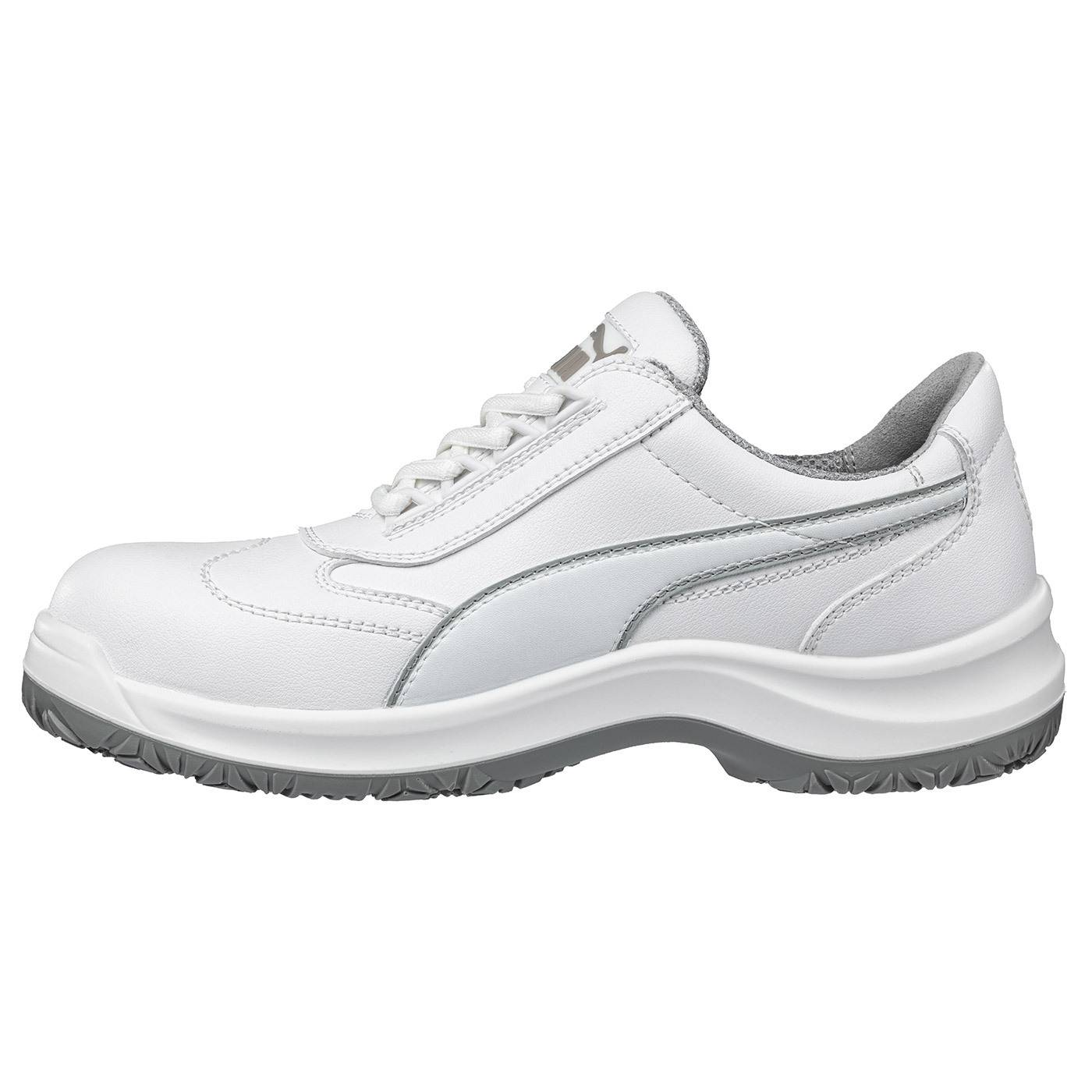 B-Ware Puma Sicherheitsschuh Halbschuh Schuh Clarity Low S2 Schutzkappe Größe 43 Weiß