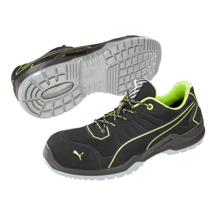 Puma Sicherheitsschuh Arbeitsschuh Schutzschuh Gr42 Schwarz Mikrofaser Schuhe B-Ware - 4051428056915