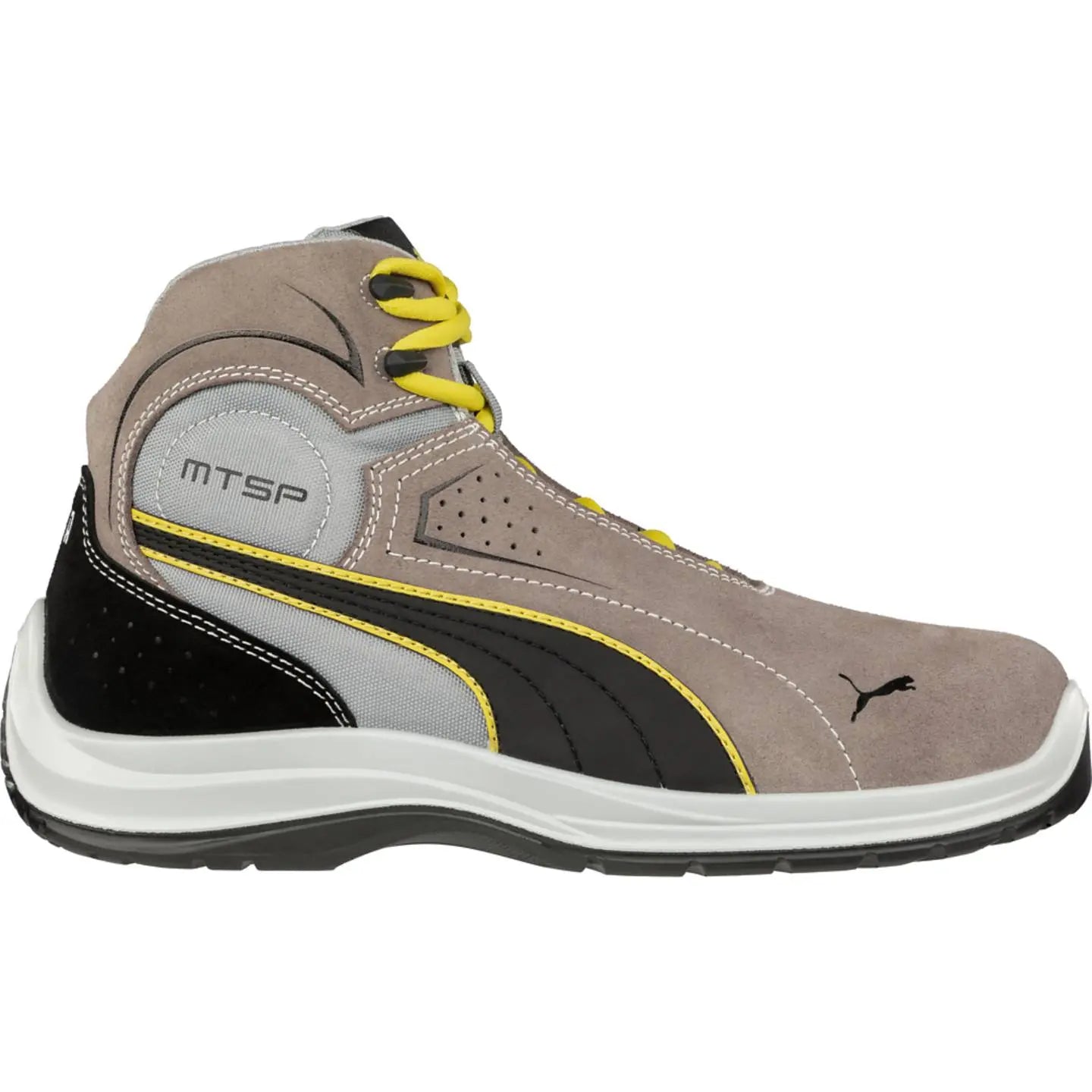 B-Ware Puma Sicherheitsschuh Arbeitsschuh Touring Stone Mid S3 Schuh Grau Größe 38 - 4051428097024