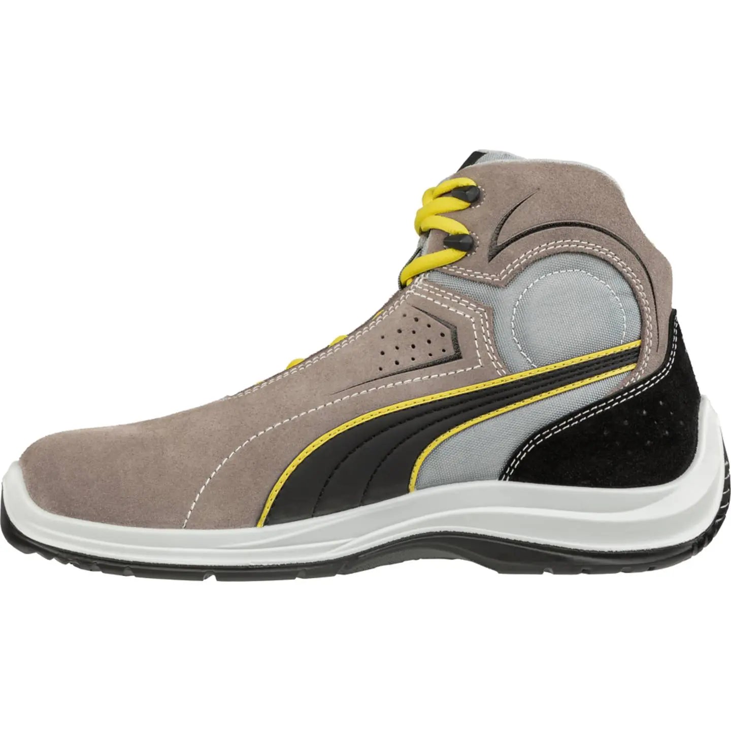 B-Ware Puma Sicherheitsschuh Arbeitsschuh Touring Stone Mid S3 Schuh Grau Größe 38 - 4051428097024