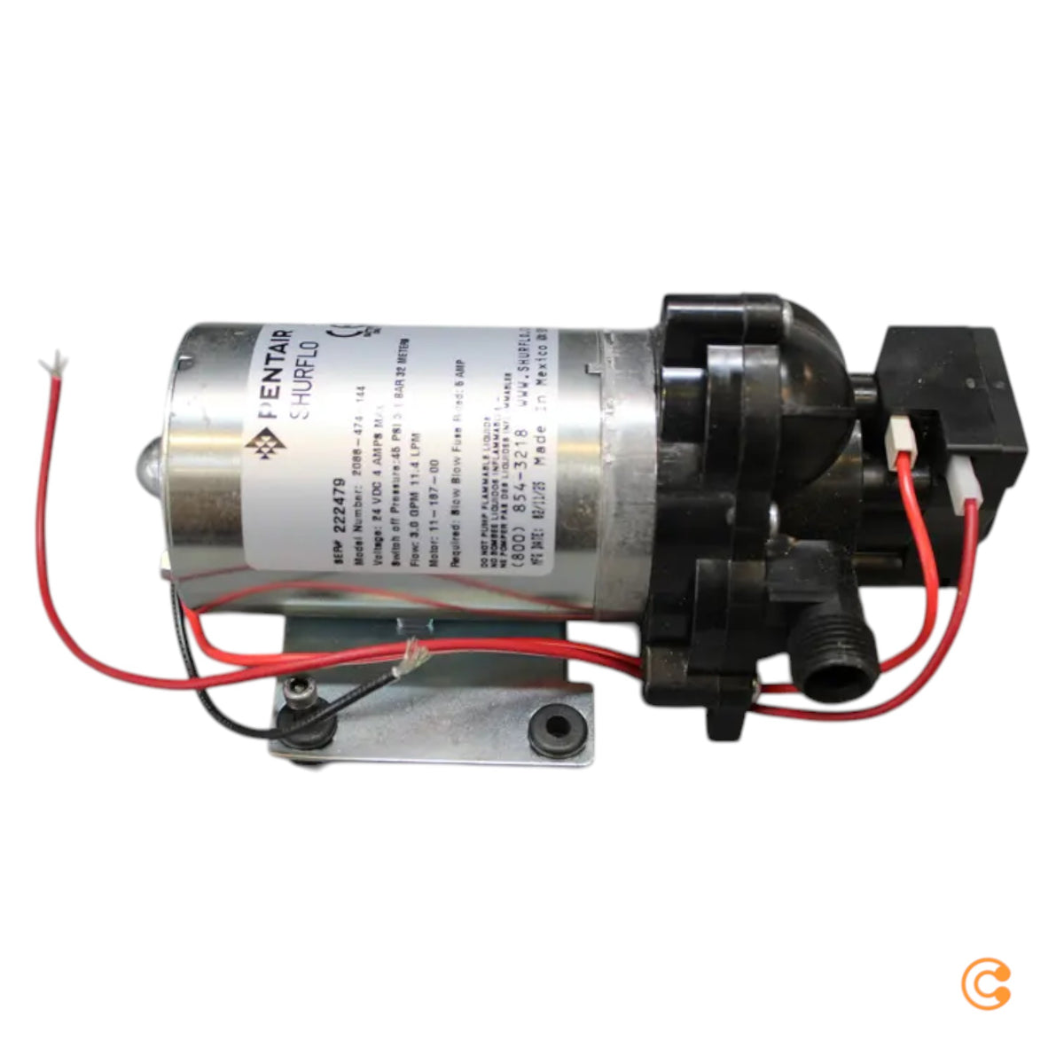 SHURflo 1602698 Niedervolt-Druckwasserpumpe 690 l/h 30 m SIEHE TEXT/FOTO - 4250730250008