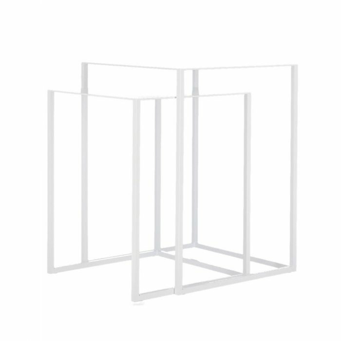 B-Ware Jan Kurtz Pur Beistelltisch Couchtisch Sofatisch Ablagetisch Tisch Weiß 2er Set - 4021224915488