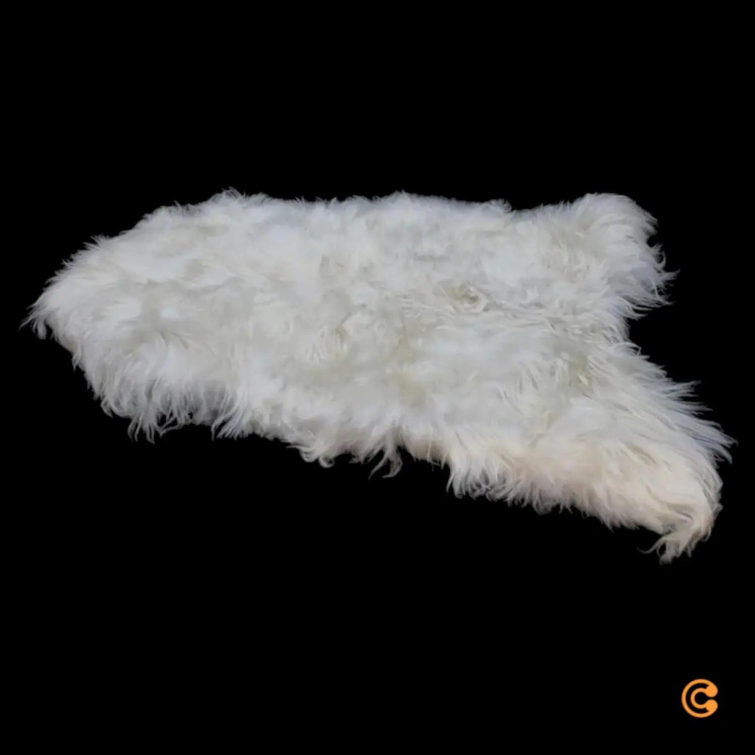 B-Ware Puraform Lammfell Fell Schaffell Island Naturweiß 80 110cm Isl01 M  - 4250567319978