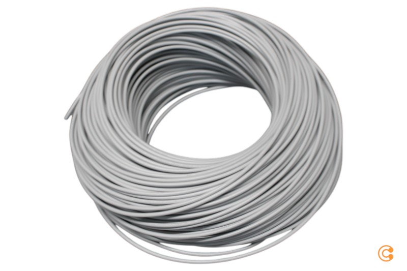 Pvc Aderleitung Installationsleitung Stromkabel Kabel H05 V K 1x0,5 Rg100m Grau B-Ware - 8032771066673