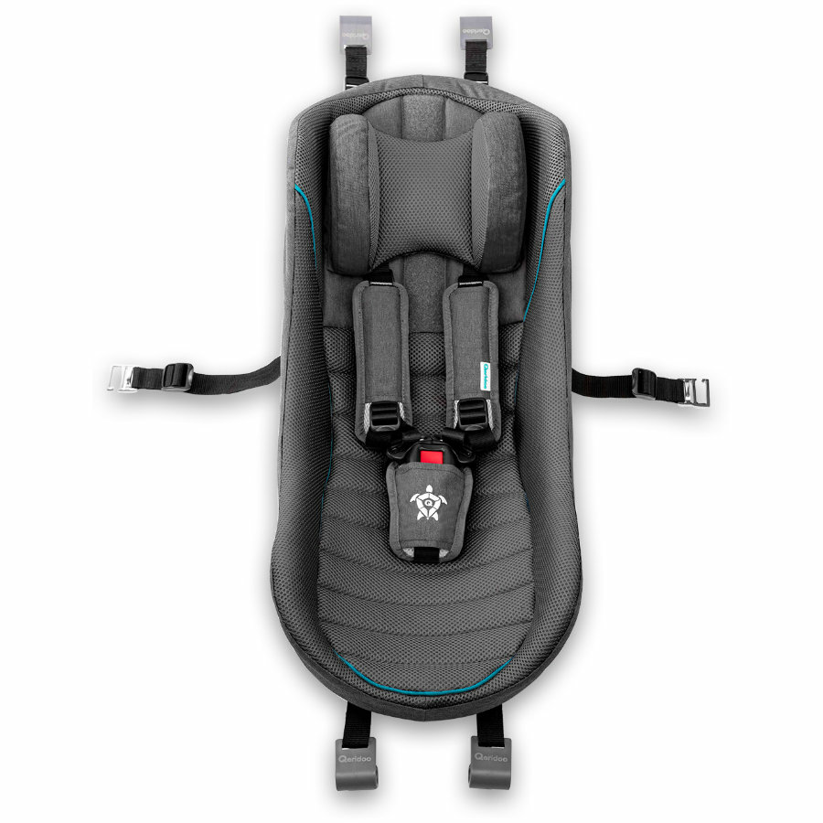 B-Ware Qeridoo Babyschale Qbs 20 G Kinderwagenzubehör Ersatzteil Buggy Dunkelgrau - 4260204179599