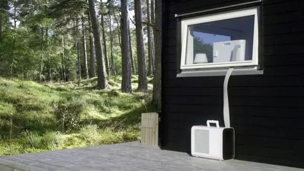 B-Ware Qlima Klimagerät Mini Split Klimaanlage 146 K W Wi Fi Raum 45m2 Weiß Schwarz