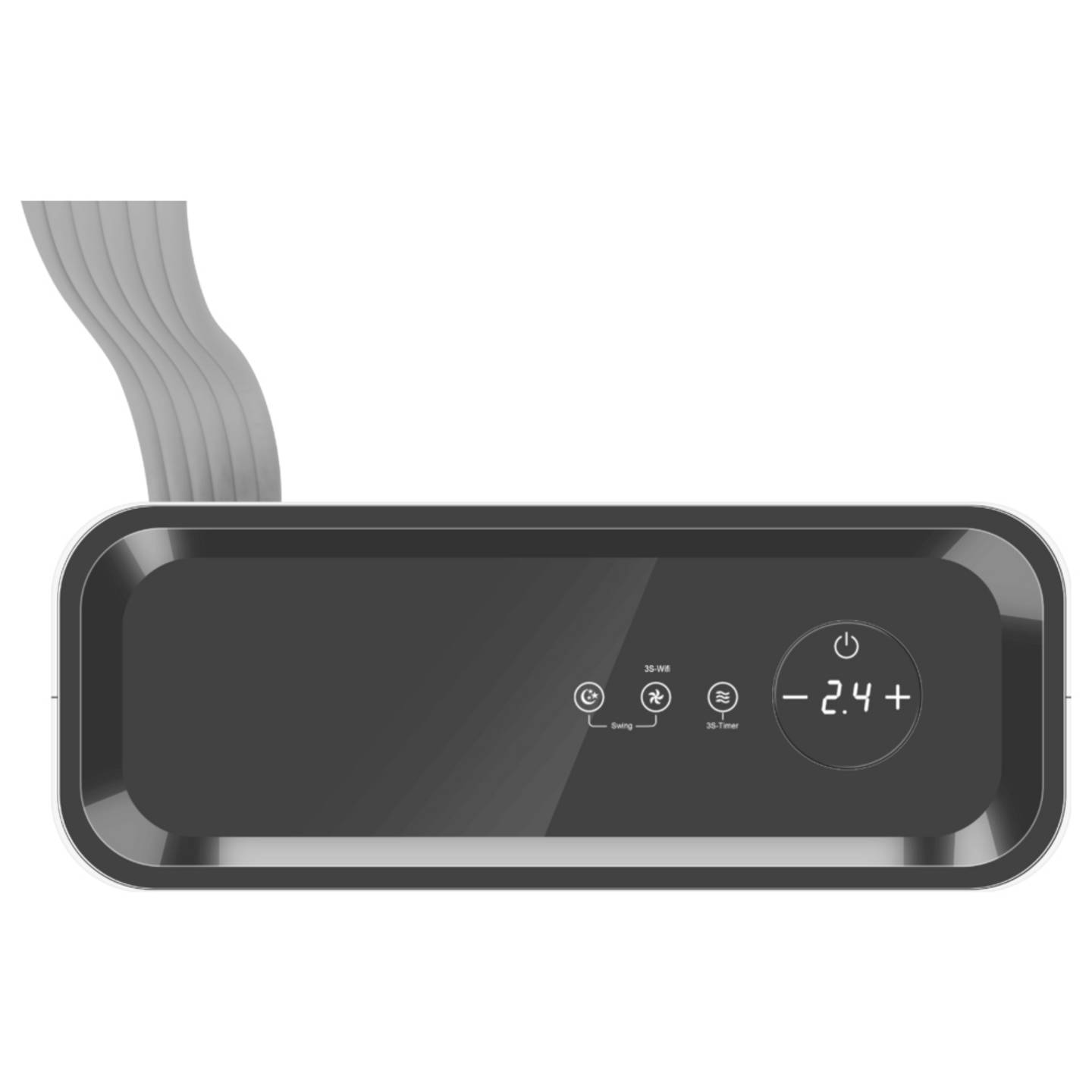 B-Ware Qlima Klimagerät Mini Split Klimaanlage 146 K W Wi Fi Raum 45m2 Weiß Schwarz - 8713508792729